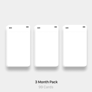 Note & Resolve Cards - 3 Month Pack
